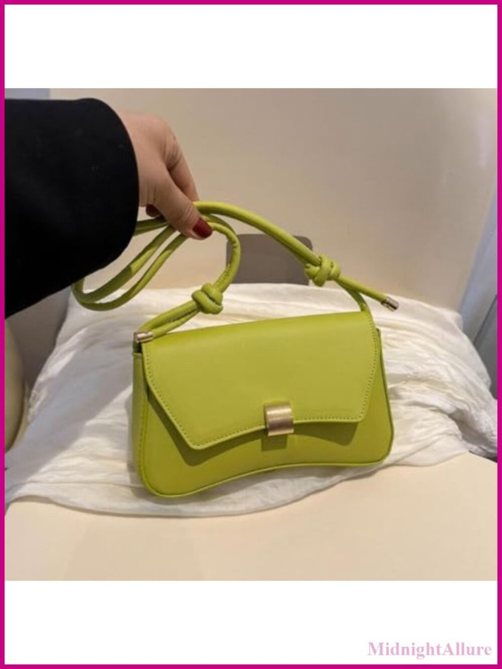 Single Shoulder Crossbody Handbag Small Square Bag for Women